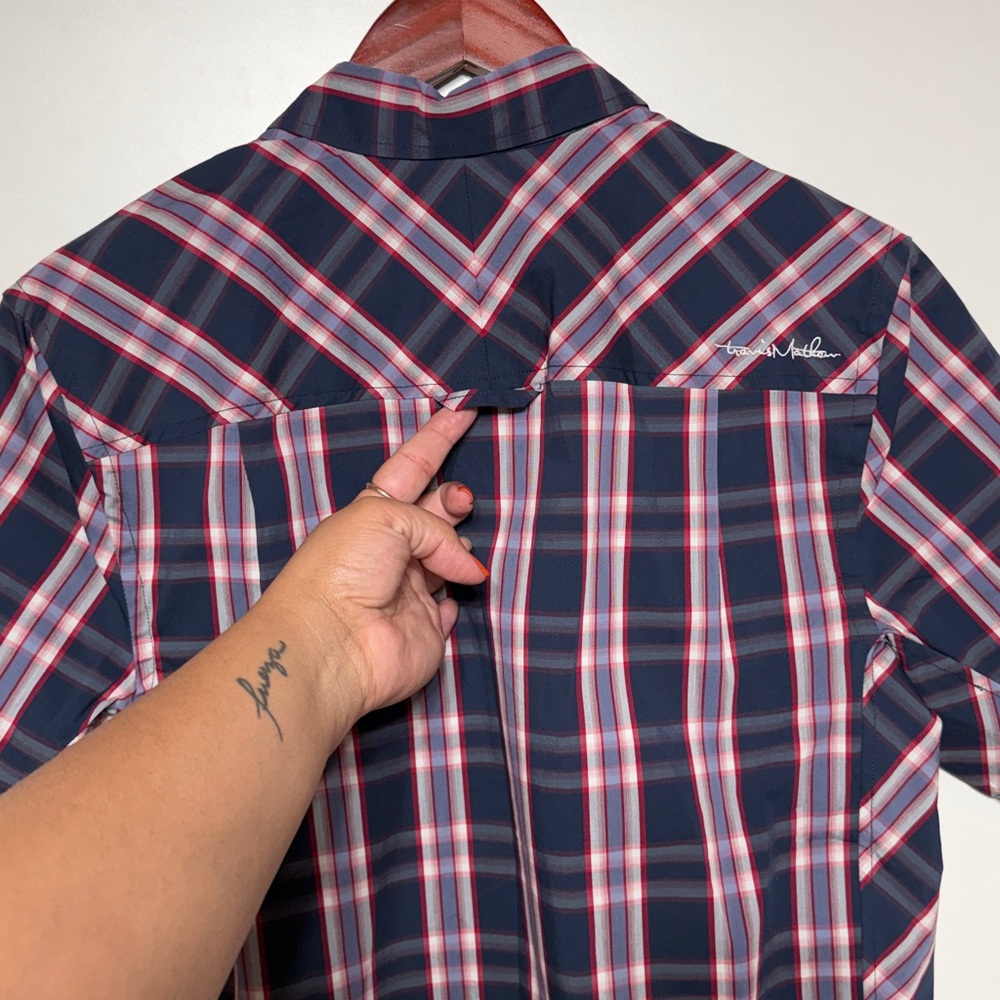 Travis Mathew Peluso Plaid Snap Button Shirt - Picture 11 of 14